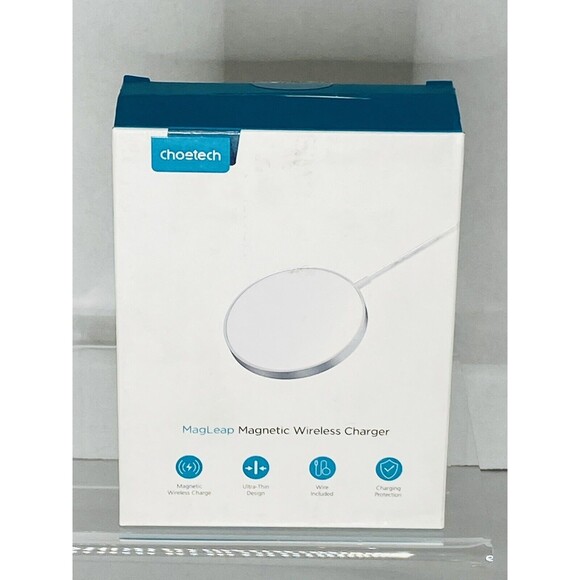 Brand New Choetech Magleap Magnetic Wireless Fast Charger for iPhone and Samsung - Picture 1 of 4